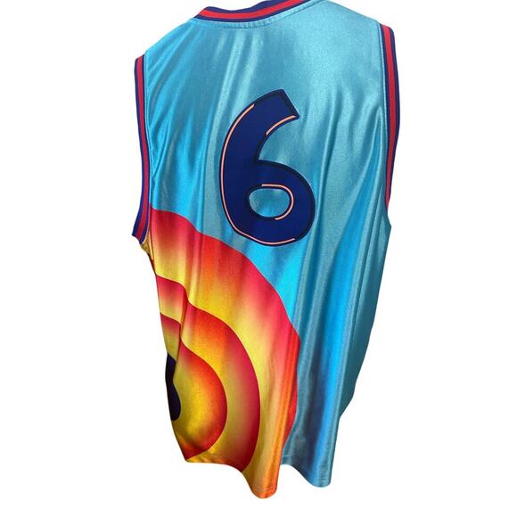 Nike DriFit Mens XXL Tune Squad Space Jam LeBron James #6 Jersey - Picture 3 of 5
